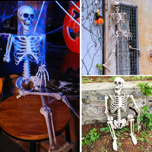 Skelett halloween lebensgroß - halloween,