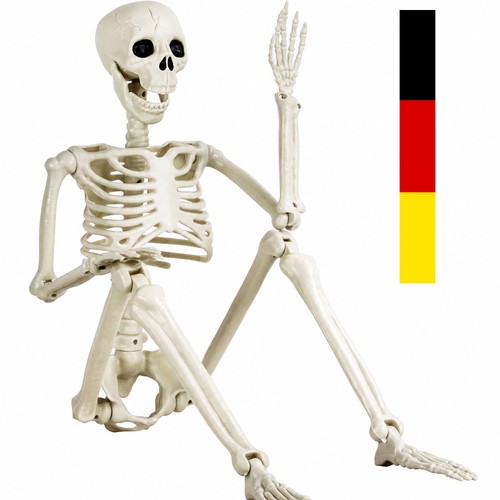 Skelett halloween lebensgroß - skelett,